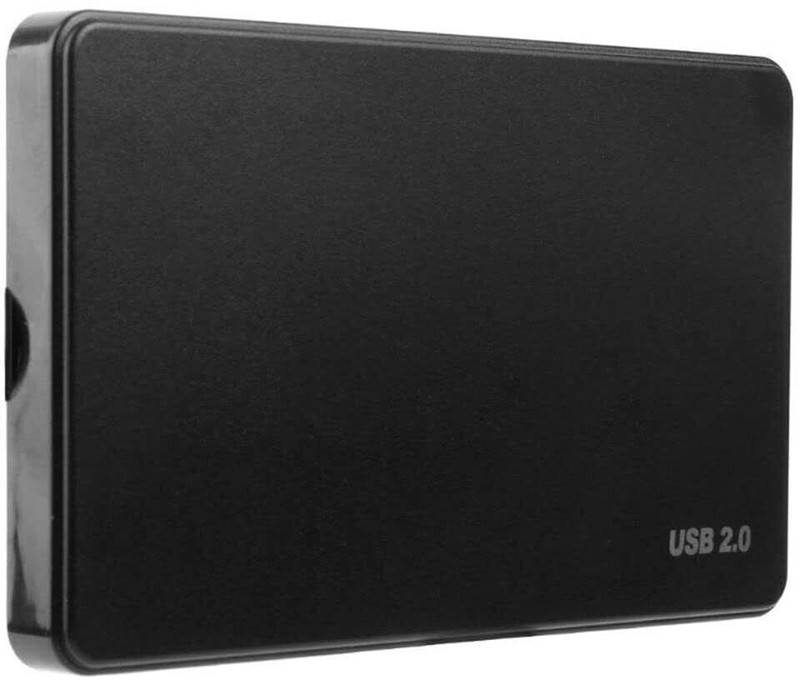 BKC USB 2.0 SATA HDD SSD Enclosure Tool-Free Case 2.5 inch HDD Enclosure(For Computer, Laptop, Notebook, MacBook, Black)