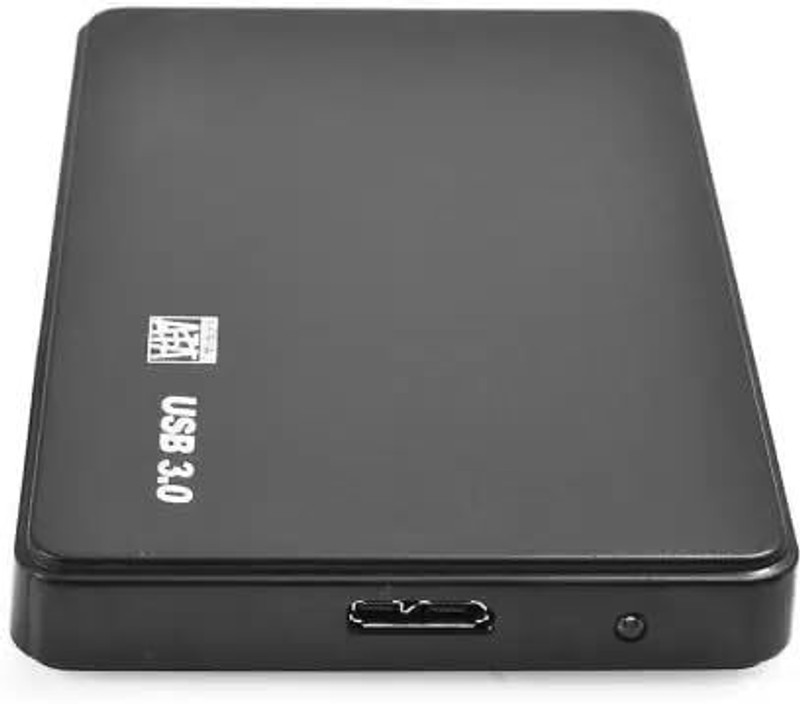 HITRIME Sata Casing USB 3.0 SSd/HDD Portable External Enclosure Tool-Free Design 2.5 inch Shock Resistant Hard Drive Enclosure(For 2.5 inch External Hard Disk, Black)