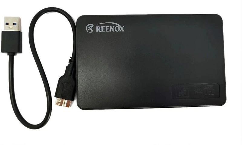 Sancy USB 3.0 SSD/HDD Enclosure 2.5 inch External HDD SSD Enclosure(For External HDD, External SSD, Portable HDD 2.5 inch, Portable SSD 2.5 inch, Black)