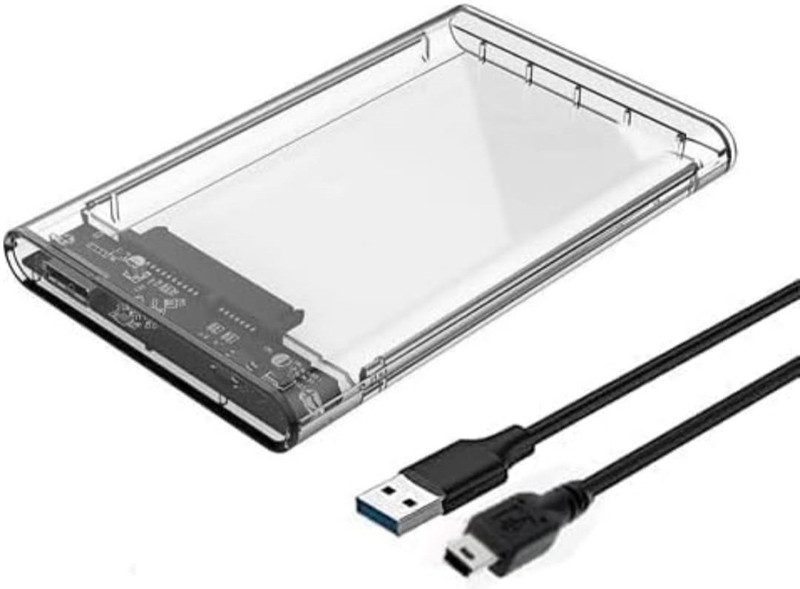 Technotech 2.5 INCH USB 3.0 HDD/SSD ENCLOSURE 2.5 inch TECHNOTECH 2.5 INCH USB 3.0 HDD/SSD ENCLOSURE(For 2.5 HDD/SSD USB3.0 ENCLOSURE, White)