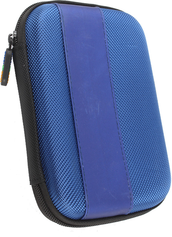 Flipkart SmartBuy Hard Disk Case Cover for Seagate, Toshiba, WD, Sony, Lenovo, HP & Hitachi 2.5 inch Shock Resistant Water Proof Hard Disk Cover(For Case, Black)