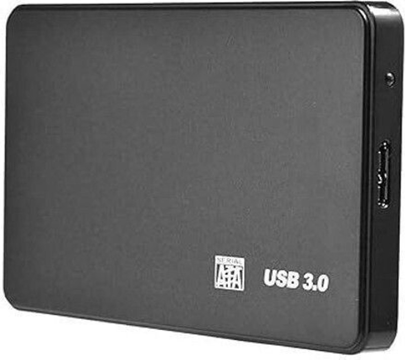 BKC USB 3.0 SATA 2.5 Inch Hard Drive Enclosure 2.5 inch Shock Resistant plastic(For Slim and easy to carry., Support up to 2TB SATA interface hard drive disk., Black)