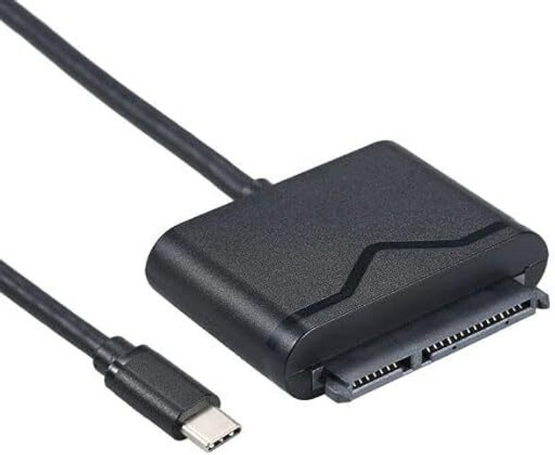RuhZa Thunderbolt 3 Compatible With 2.5? SATA SSD HDD 2.5 inch Tablet(For SATA, Black)