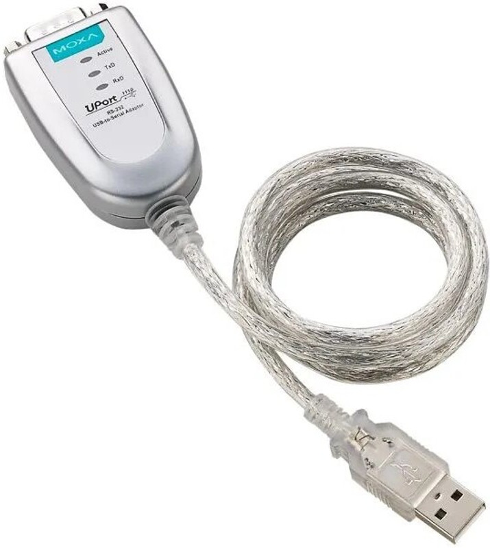 moxa Uport1110 3 inch EXTERNAL(For SERIAL, DB9, Multicolor)