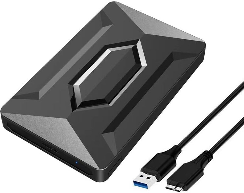 Carecase 320gb Portable External Hard Drive USB 3.0 Support Win, Linux and Mac OS 320 GB External Hard Disk Drive (HDD)(Black Compatible With, PlayStations, TV, & Other Devices.)