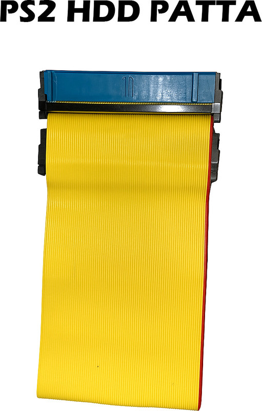 svplaystation Ps2 Hard disk Patta 4.5 inch Connector(For All ps2 models, Yellow With blue & black)