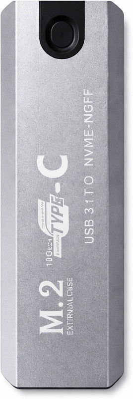 AVSTRADEX USB 3.1 to NVMe NGFF Enclosure 2.5 inch SSD Enclosure(For 2.5 SSD/HDD, gray)