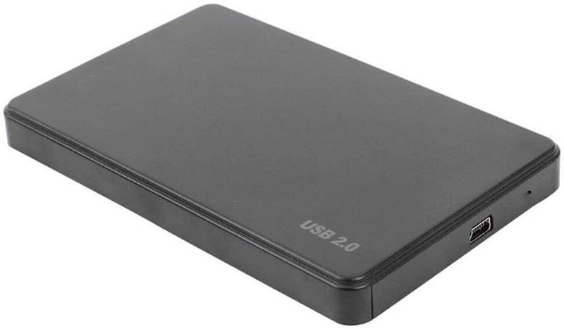 BKC 2.5" SATA to USB 3.0 Portable HDD/SSD Enclosure | Plug & Play 4.5 inch Shock Resistant Hard Disk Enclosure(For Computer, Laptop, Desktop, PC, Black)