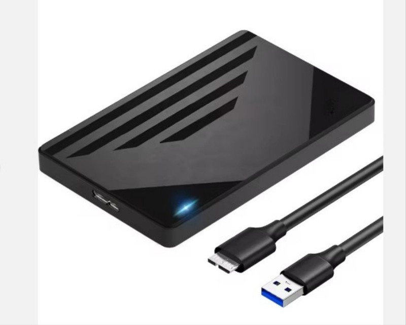 itick Usb3.0 Hard Disk Enclosure 2.5inch Sata Portable Plastic Hdd Ssd Case 2.5 inch PC Laptop External Interface USB(For Laptop, Pc, tv,xbox,ps4., Black)