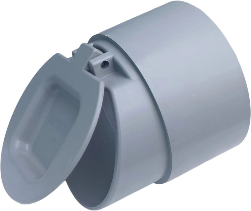 ESEKSAFAR (110mm(4 inch) PVC drain Backflow Valve, [Drain Cap/Non return water valve Check Valves