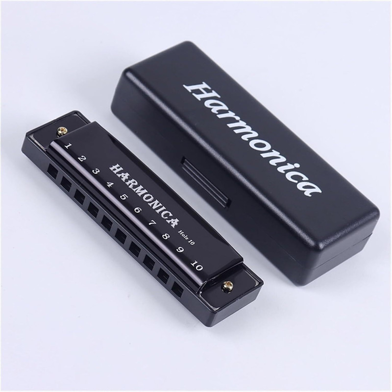 VARIYAENTERPRISE28 Harmonica Mouth Organ Musical Instrument(Black)
