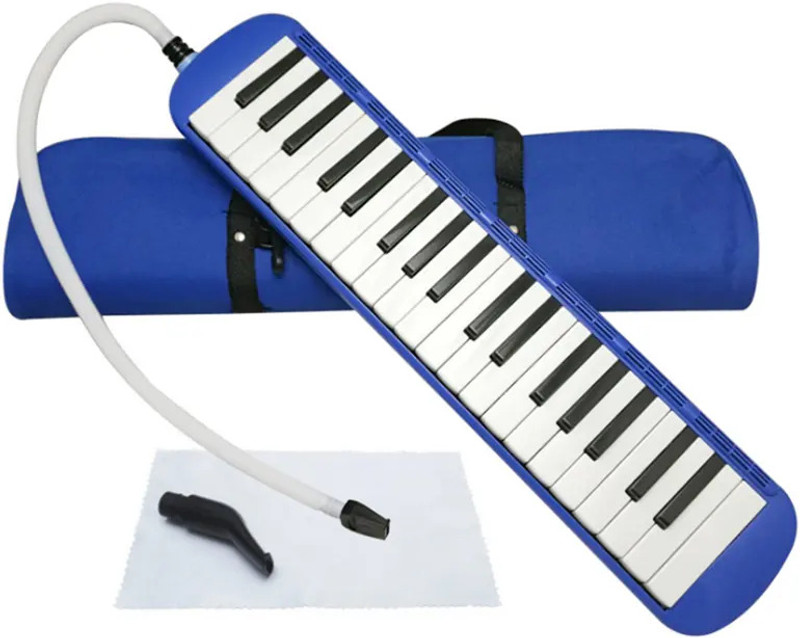 Belear V-18 Blue 37 Keys Melodica(Blue, White)