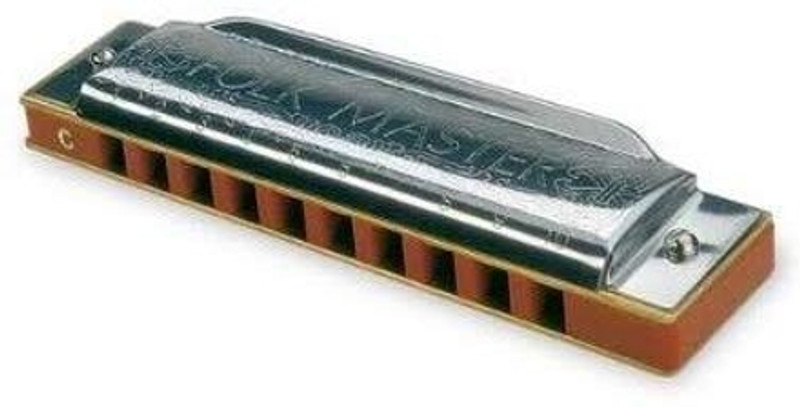 SUZUKI 1072-C Folkmaster Standard 10-Hole Diatonic Harmonica, Key of C(1072-C Folkmaster Standard 10-Hole Diatonic Harmonica, Key of C)