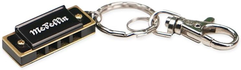 Medellin Medellin harmonica MHR-BK4 Small Black keychain(white)