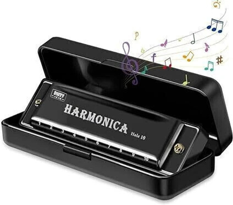 MBVTREADS Harmonica Mouth Organ Musical Instrument(Multicolour)
