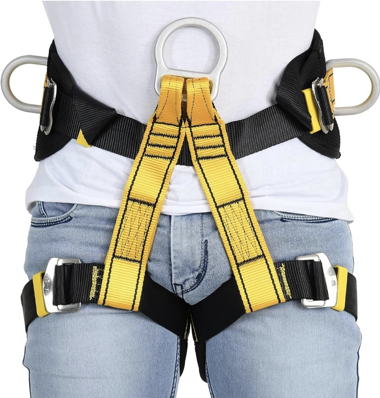 CFI Adjustable Half Body Industrial Safety Belt for Men - Safety Harness Belt Safety Harness(Free Size)