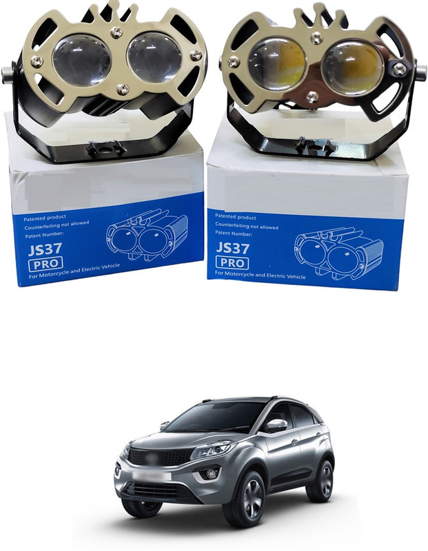 LOVMOTO Universal Mini Driving 2 Lens Heavy eagle Fog Light Lamp Projector Lens sg85 Fog Lamp Car, Motorbike LED for Chevrolet (12 V, 72 W)(Captiva, Pack of 1)