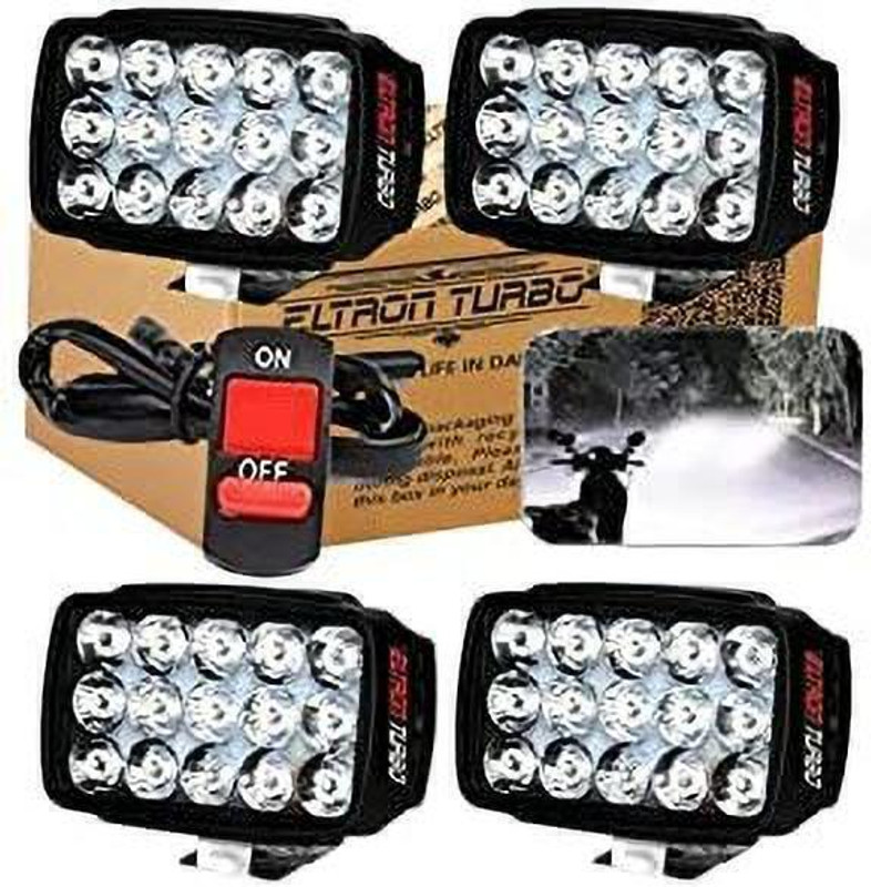 ELTRON TURBO LED Headlight for Universal For Bike, Universal For Car