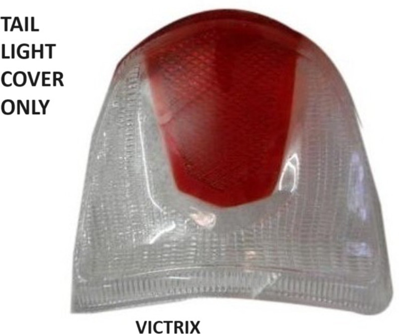 victrix REAR BRAKE LIGHT COVER FOR APACHI RTR Bike Headlight Grill(Red, White)