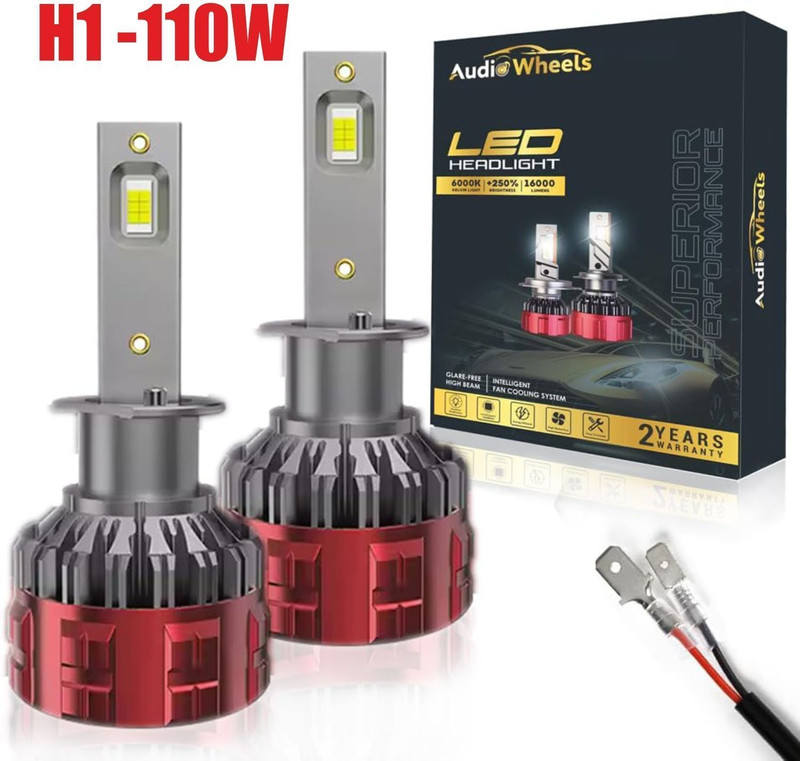 Audio Wheels LED Headlight for Skoda, Tata, Nissan Octavia, Terrano