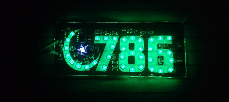 electrostyle 786 Module LED Bulb DC 12V 5W Waterproof For Cars, Bikes And Indoor Use Car Dash Indicator Lamp