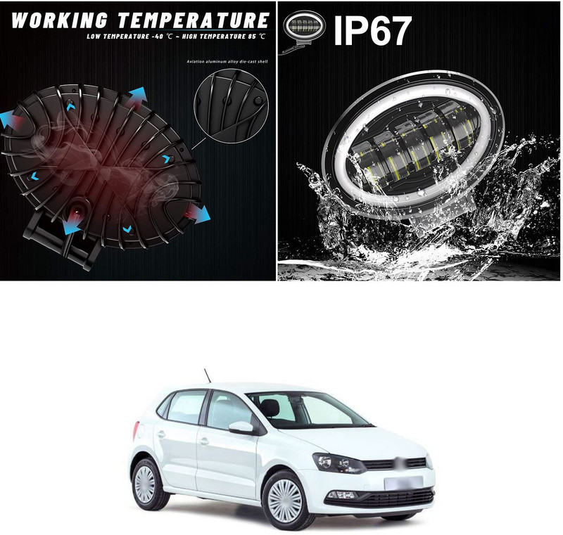 PRTEK Car Headlight led fog Light Vehicle light fancy light s1288 Car Fancy Lights(Multicolor)