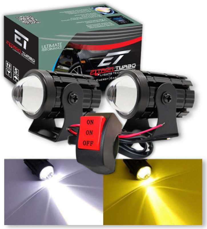 ELTRON TURBO LED Fog Light for Universal For Bike, Universal For Car 320D, Z4