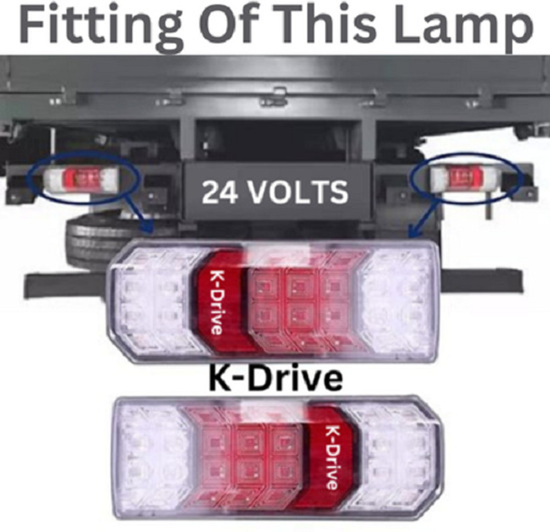 K-Drive LED Tail-light for Tata Universal For Car