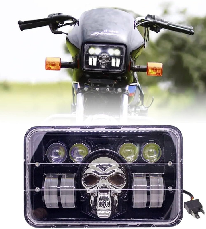 BIKEBLOOM LED Headlight for Hero Splendor Plus, Splendor, Splendor Pro