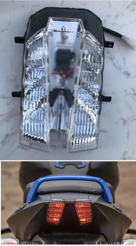 greygator Halogen Tail-light for Bajaj Pulsar 150, Pulsar 180, Pulsar 220