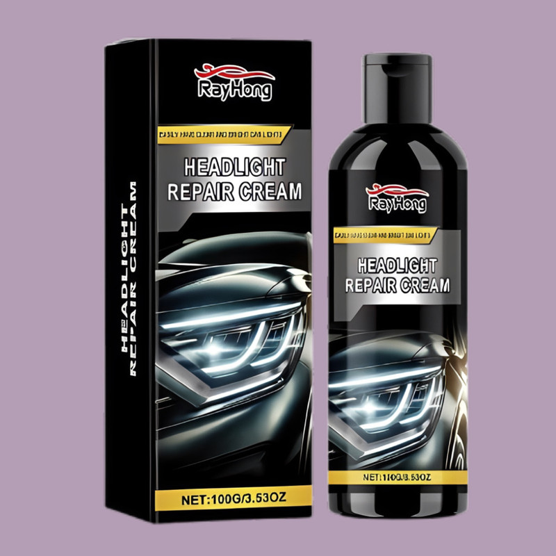 CARTVYN Light Revive Headlamp Repair Cream Headlight Cleaning Kit(100 ml)