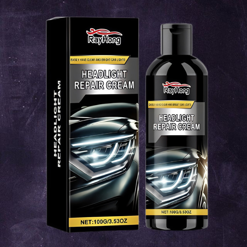 Bugnix Glow Supreme Headlamp Polish Cream Headlight Cleaning Kit(100 ml)