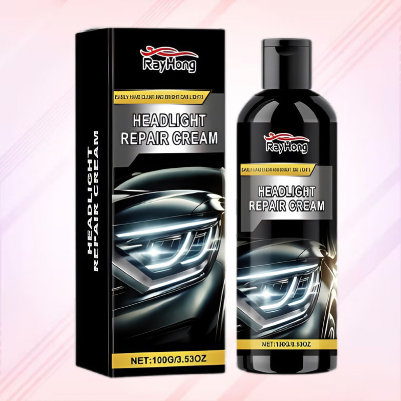 Ecomora Deep Restore Headlight Polish Solution Headlight Cleaning Kit(100 ml)