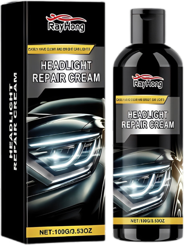 MIYANISTORE Crystal Boost Headlamp Restoration Cream Headlight Cleaning Kit(100 ml)