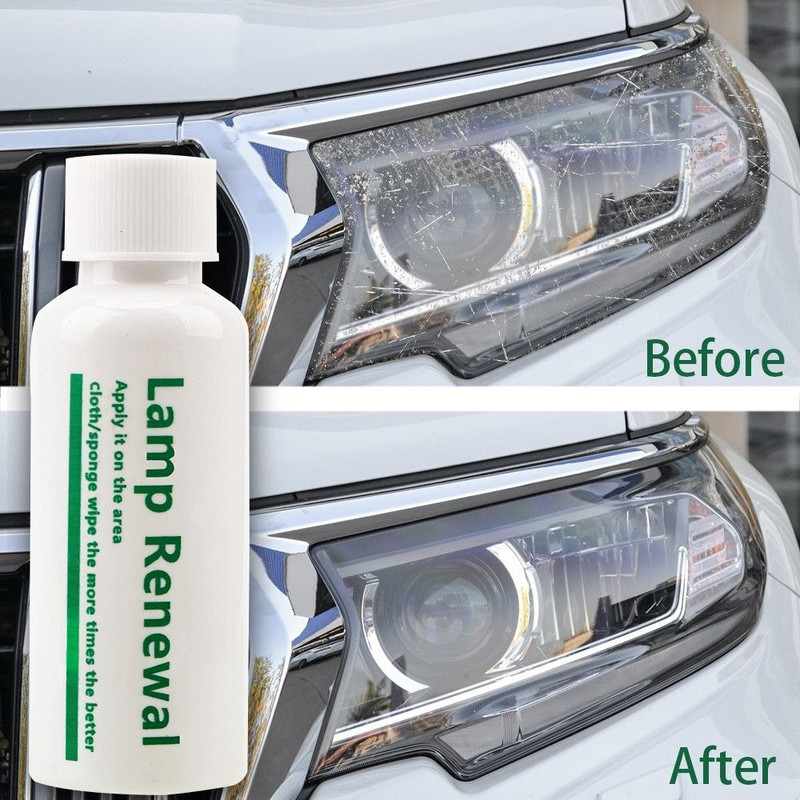 Shineshake Instant Shine Car Lamp Liquid | Easy Application Headlight Cleaning Kit(100 ml)