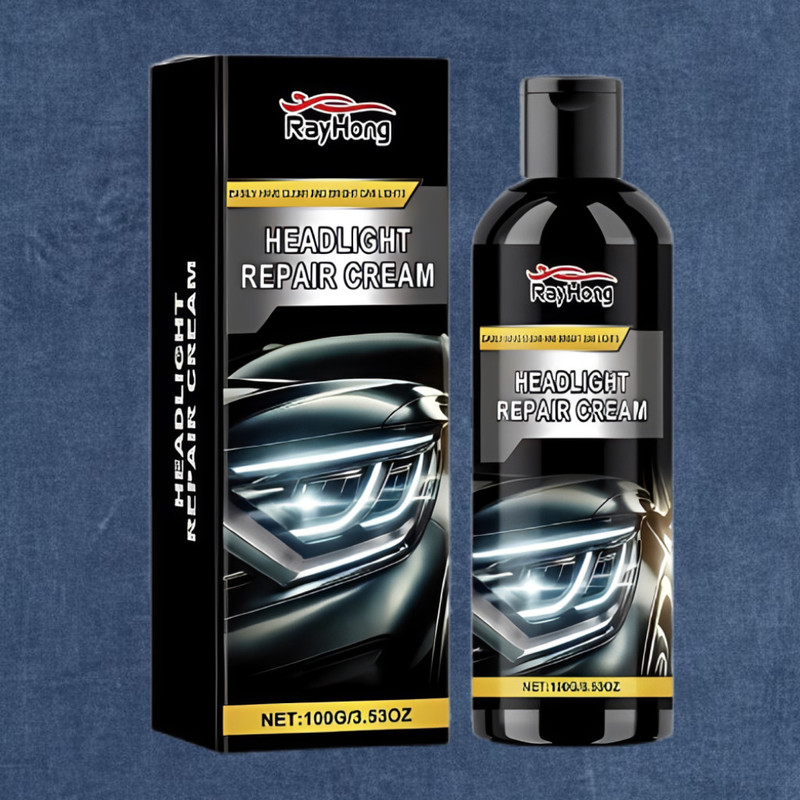Vishvadevaya Shine Flow Headlight Restoration Cream Headlight Cleaning Kit(100 ml)