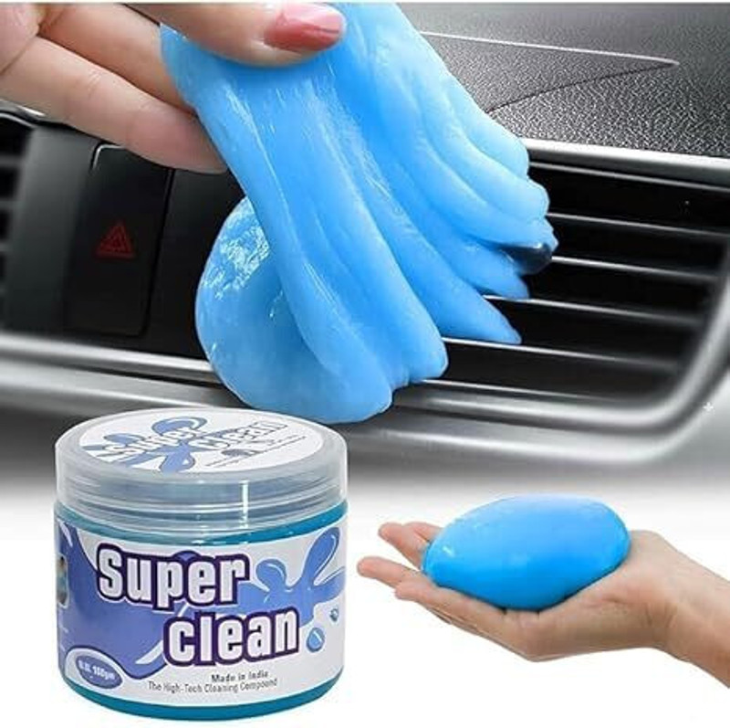 MUSVUZA Super Clean Magic Gel Cleaner for Car Interior Dust Cleaner for Keyboard Headlight Cleaning Kit(160 ml)