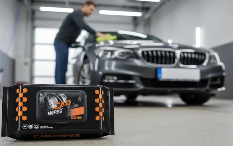 HOME N TECH CAR WIPES A.OO180 Headlight Cleaning Kit(150 ml)