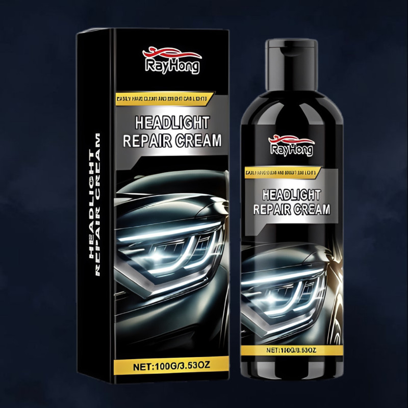 BUYROVIA Glow Expert Headlight Polish Cream Headlight Cleaning Kit(100 ml)