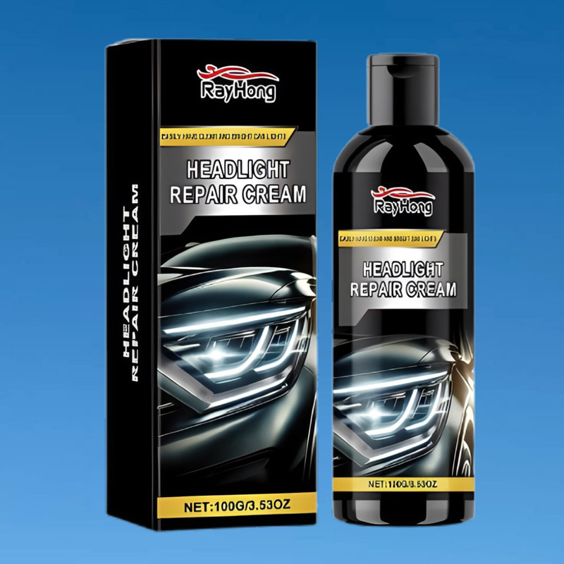 LUXORIO Swift Restore Headlamp Polish Cream Headlight Cleaning Kit(100 ml)