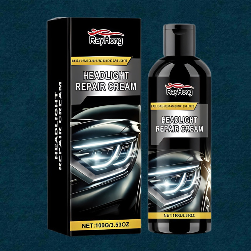 VALUE MART Premium Headlamp Shine and Repair Cream Headlight Cleaning Kit(100 ml)