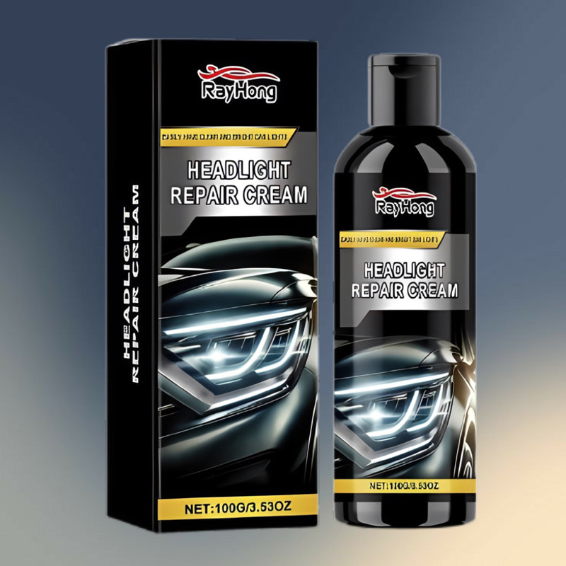 BUYROVIA Advanced Shine Headlight Repair Solution Headlight Cleaning Kit(100 ml)