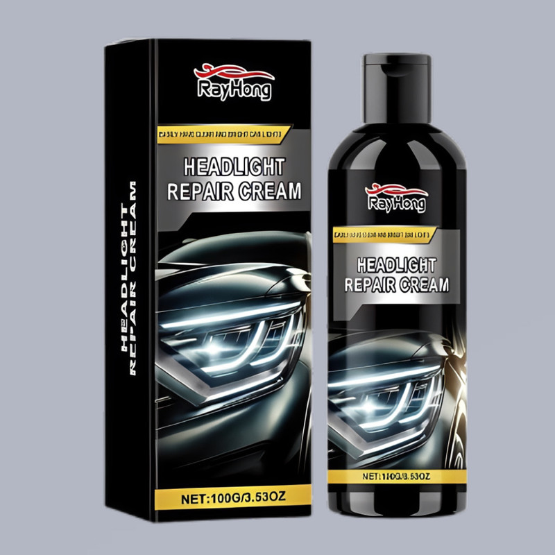 LUXORIO Quick Fix Headlight Repair and Shine Cream Headlight Cleaning Kit(100 ml)