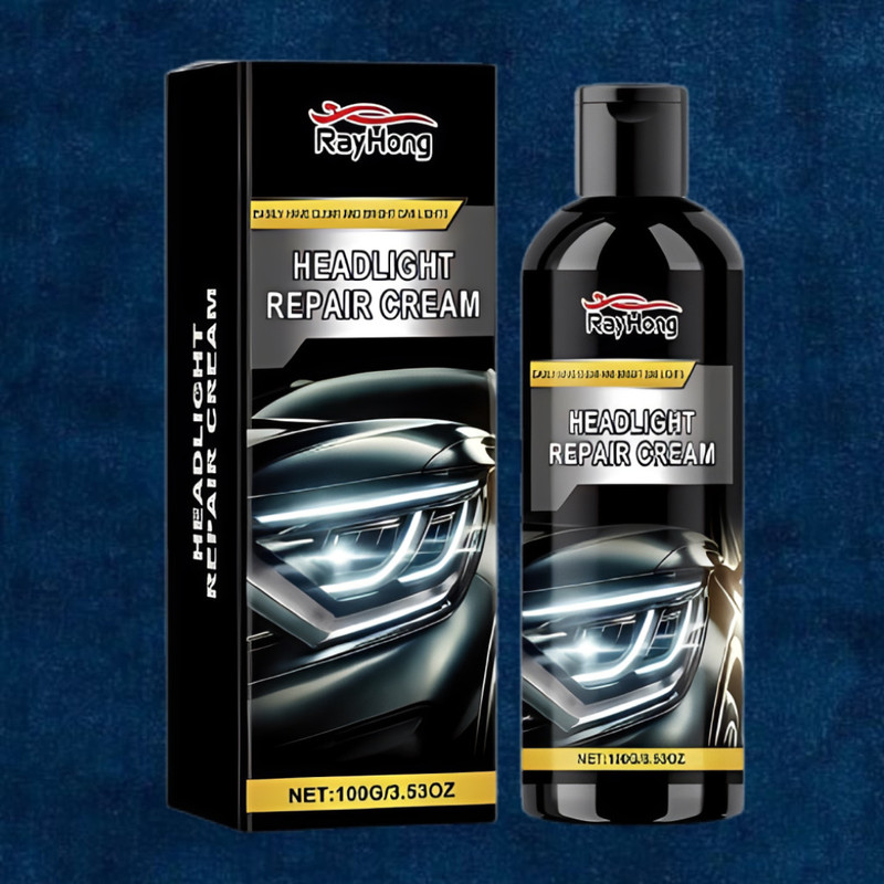 Bugnix Glow Advance Headlamp Polish Cream Headlight Cleaning Kit(100 ml)