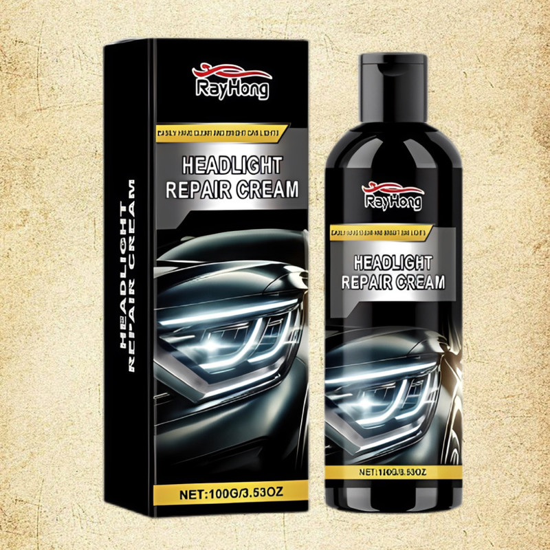 BUYROVIA Turbo Shine Headlight Renewal Cream Headlight Cleaning Kit(100 ml)