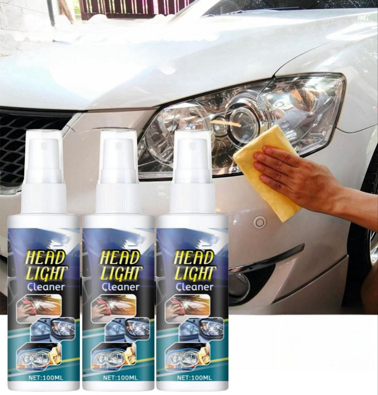 SCENTORA Multipurpose Automobile Headlight Cleaner & Shine Restorer Headlight Cleaning Kit(300 ml)