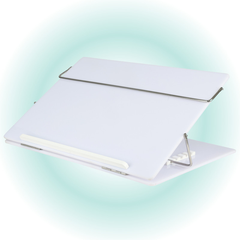 Novesto 15x21 Acrylic Milky Desktop Laptop Stand for Writing, Sketching & Drawing Headlight Cleaning Kit(15 ml)