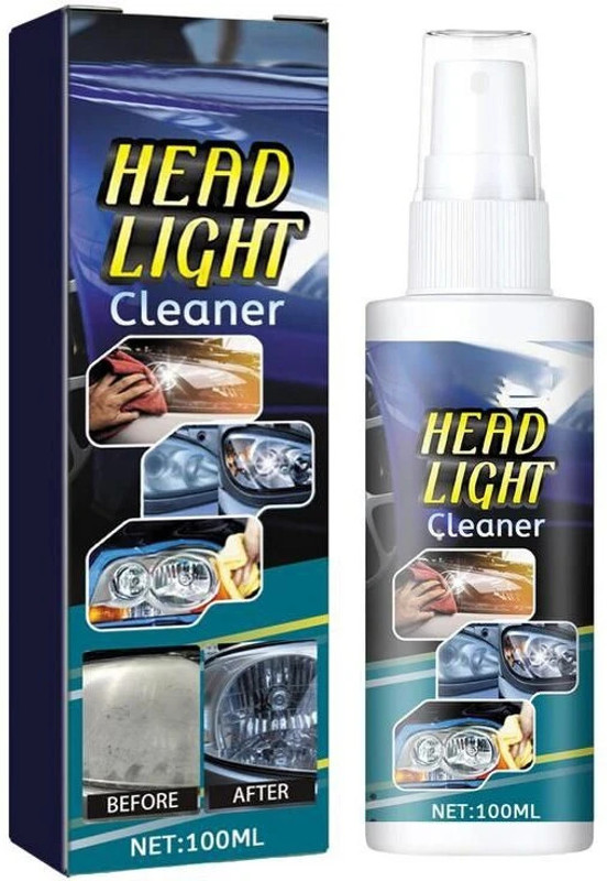 SCENTORA Headlight Restore Polish to Clean, Clarify and Protect Headlight Cleaning Kit(100 ml)