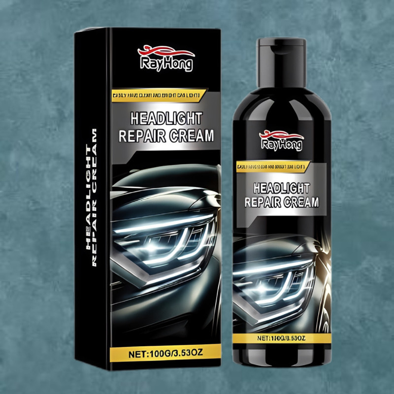 Vishvadevaya Flash Clear Headlamp Polish Cream Headlight Cleaning Kit(100 ml)