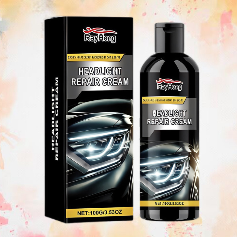 MONEYORA Ultra Clear Shine Headlight Repair Cream Headlight Cleaning Kit(100 ml)